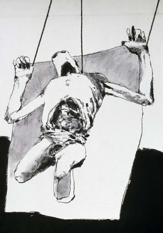 Cadaver Drawings by Robert M. Cunningham