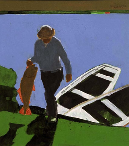 Painting by Robert M. Cunningham